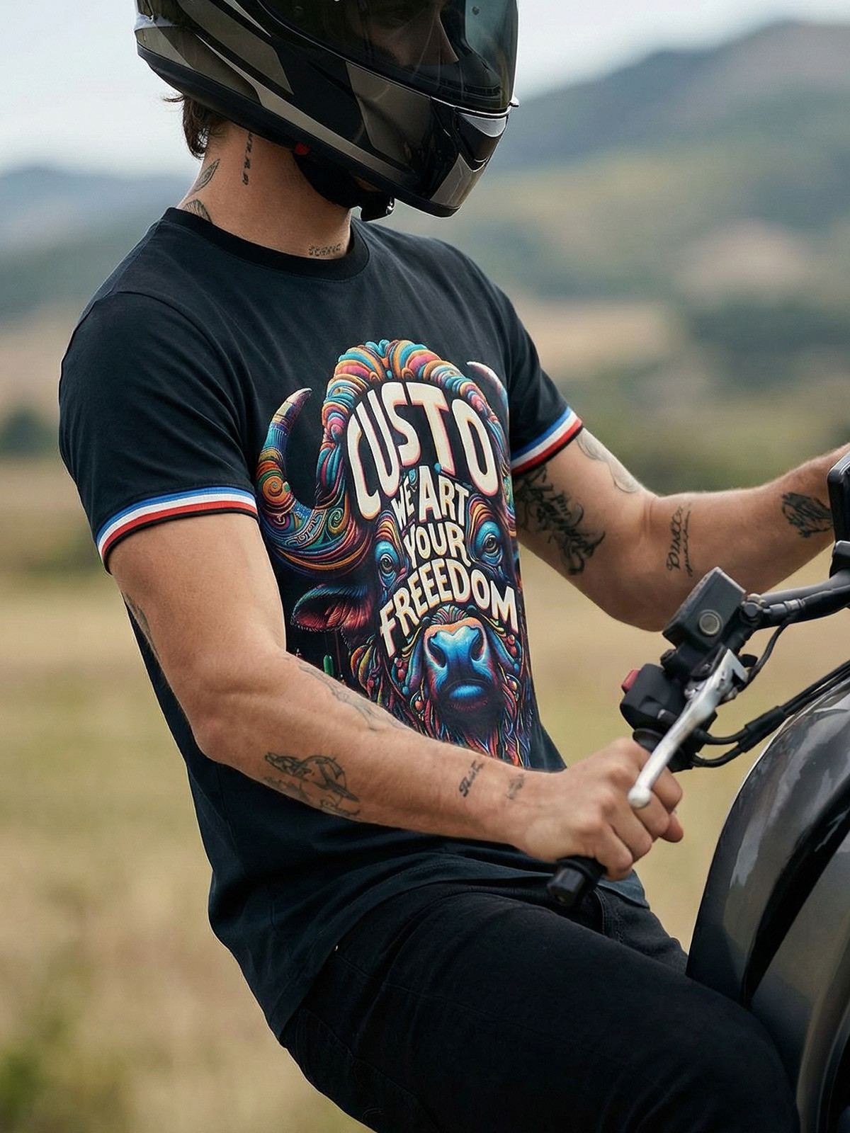 BASIC LOGO ART FREEDOM BLACK