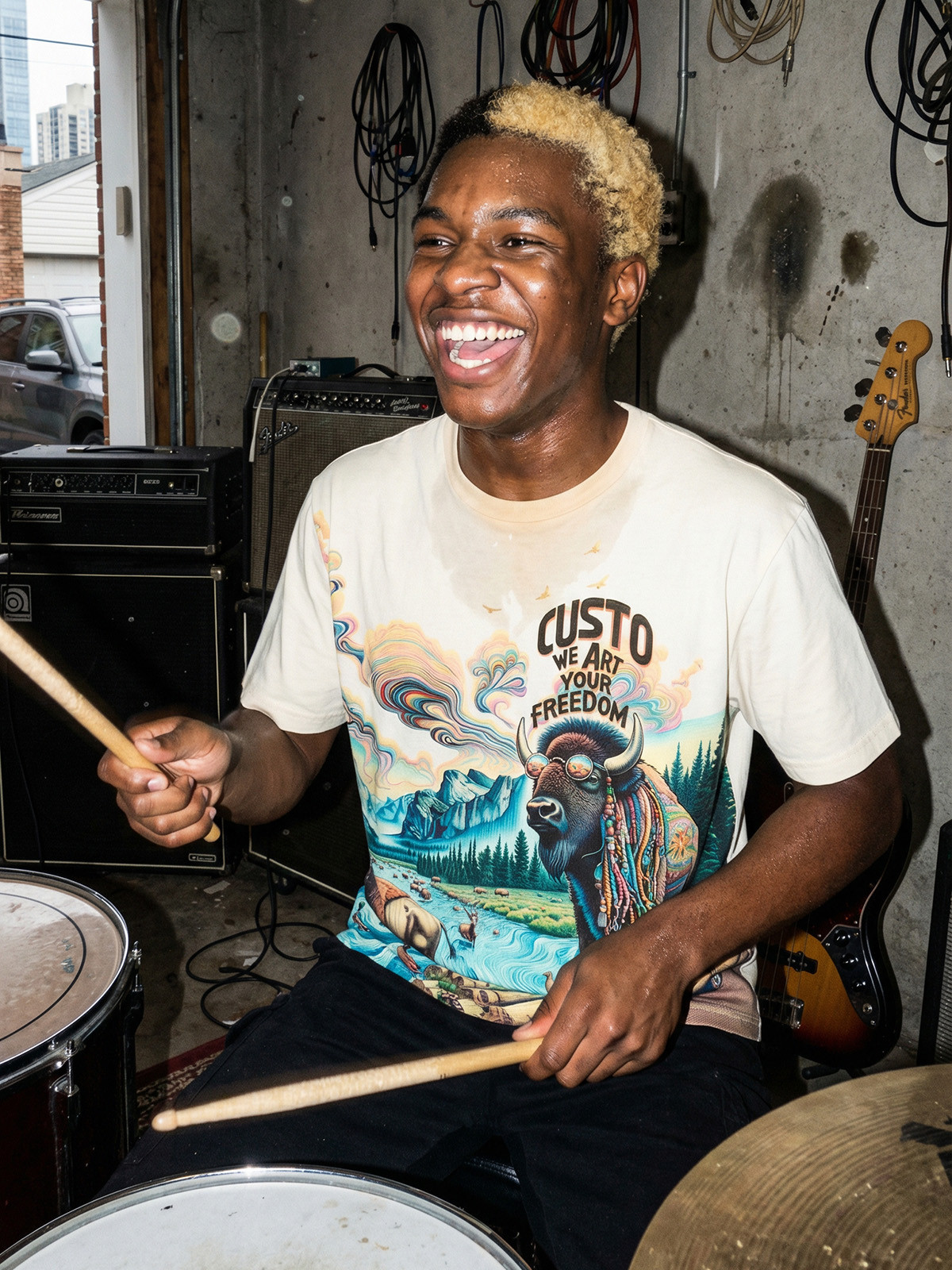 RING BOHEMIAN BUFFALO 1