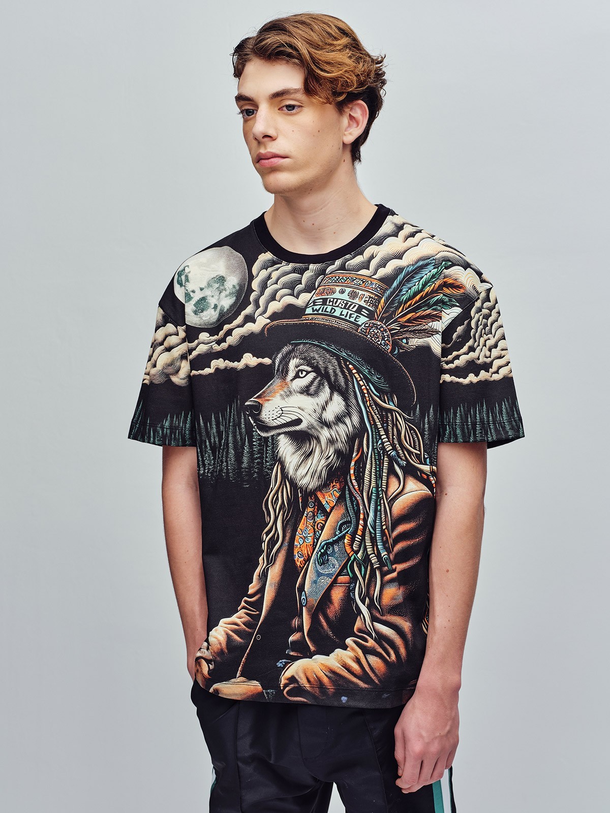 RING BOHEMIAN BUFFALO 25 - Men's T-shirt | Custo Barcelona