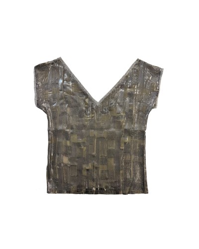 Sheila Foil Grey - Women's Sweatshirt | Custo Barcelona