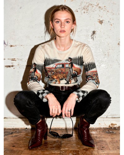 Juliet North Fiord | Women's T-Shirt | Custo Barcelona