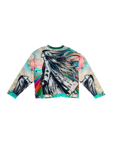 Sol Gown Hair | Women's Sweatshirt | Custo Barcelona