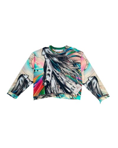 Sol Gown Hair | Women's Sweatshirt | Custo Barcelona