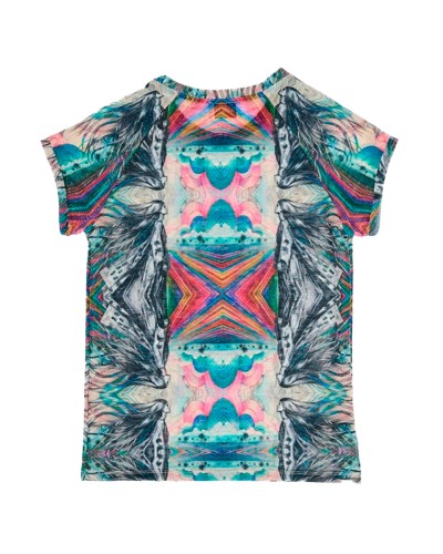 Lea Gown Hair | Short Sleeve | Custo Barcelona