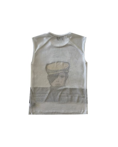 T-SHIRT AVRIL CUT HAT WHITE