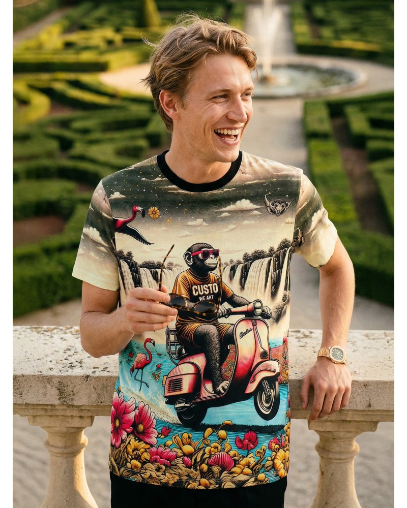 Basic Gorila 2 - Men's T-shirt | Custo Barcelona