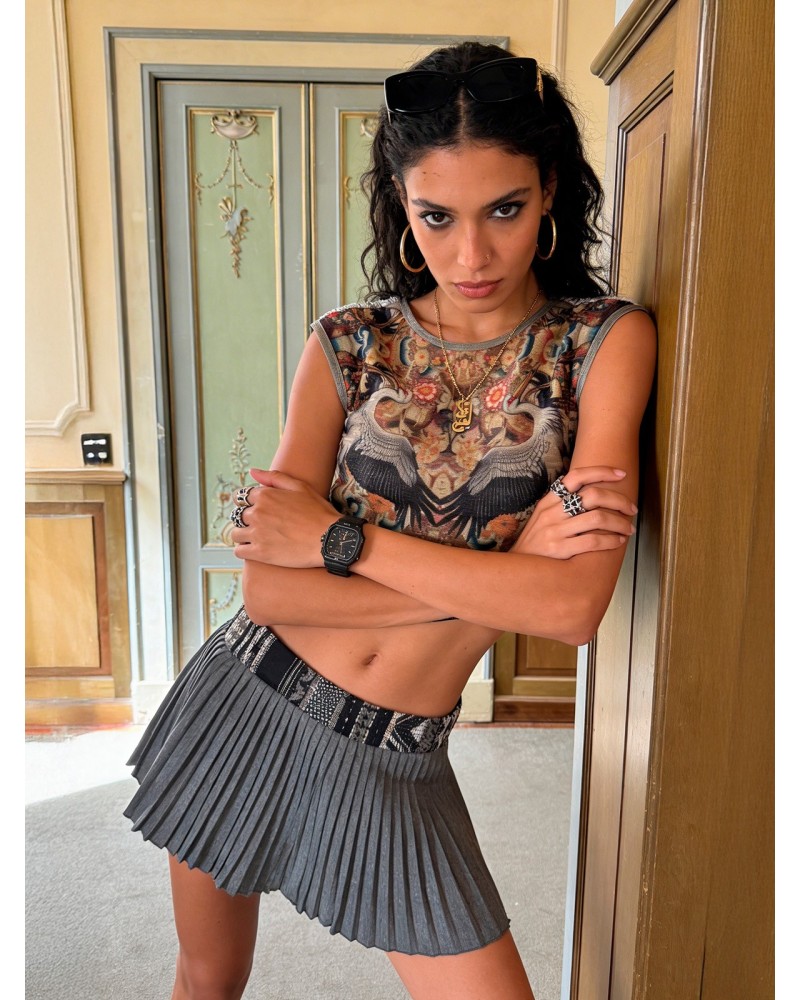 TOP CARLOTA KIMONO NAVY