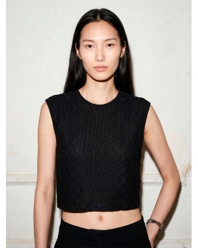 TOP CARLOTA BLACK
