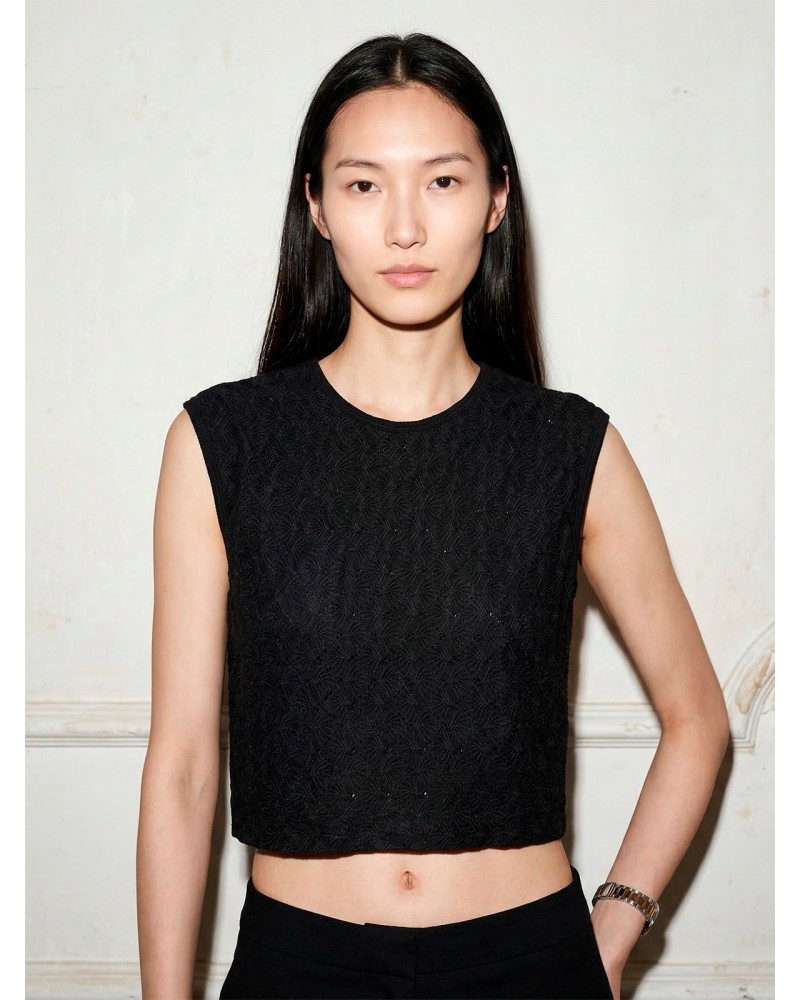 TOP CARLOTA BLACK