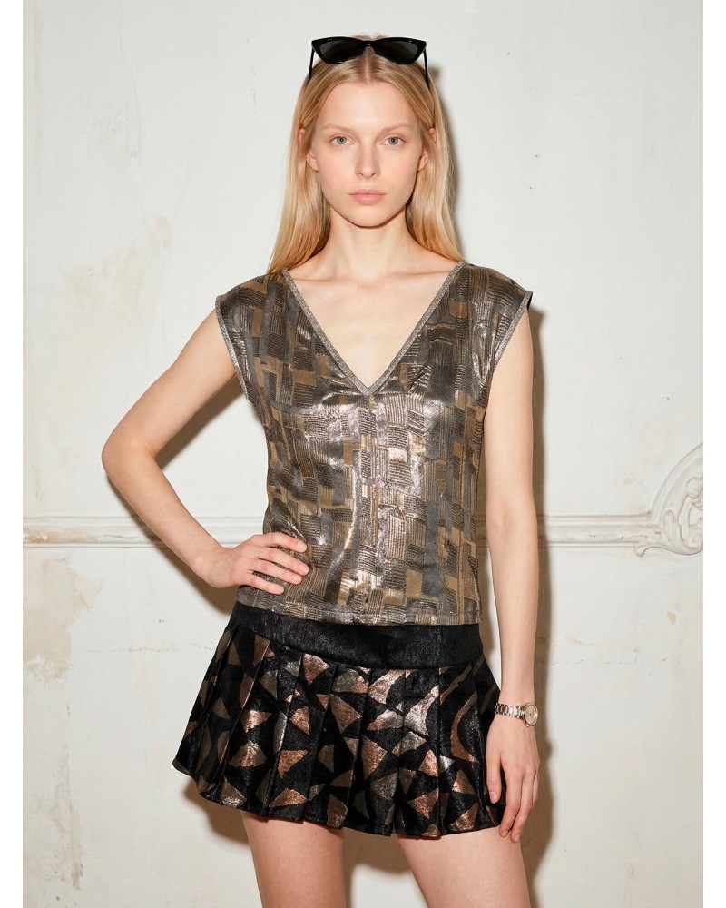 Sheila Foil Grey - Women's Sweatshirt | Custo Barcelona