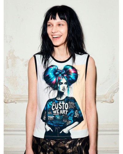 Avril Bun and Suit | Short Sleeve | Custo Barcelona