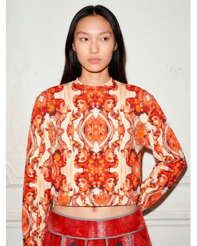 Sol Pop Art Plant 6752 | Short Sleeve | Custo Barcelona