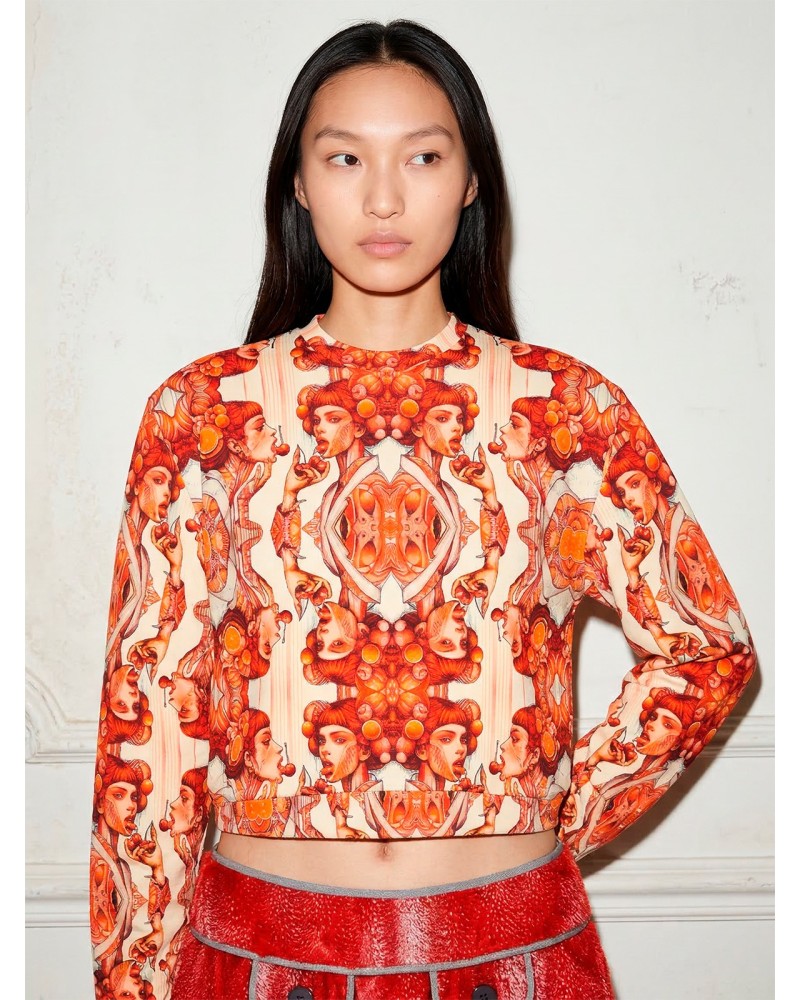 Sol Pop Art Plant 6752 | Short Sleeve | Custo Barcelona