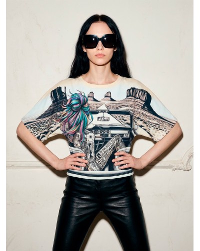 Kate Thelma Louise | Women's T-Shirt | Custo Barcelona