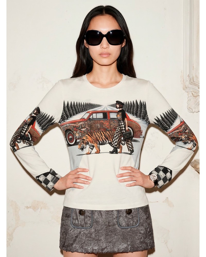 Juliet North Fiord | Women's T-Shirt | Custo Barcelona