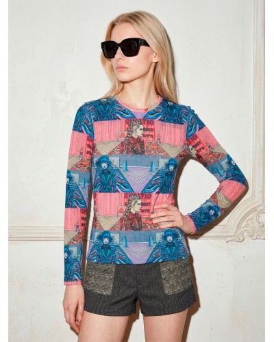 Juliet Vengan Flat 6914 | Women's T-Shirt | Custo Barcelona