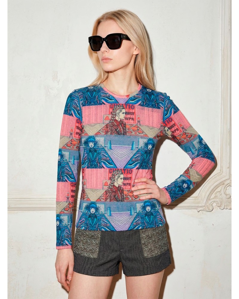 Juliet Vengan Flat 6914 | Women's T-Shirt | Custo Barcelona