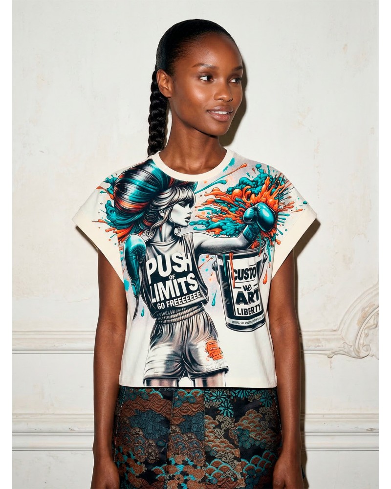 Ago Boxing 6578 | Short Sleeve | Custo Barcelona