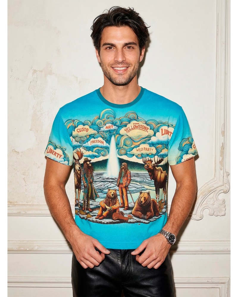 Men’s T-Shirt Ring Bohemian Buffalo 22 | Custo Barcelona