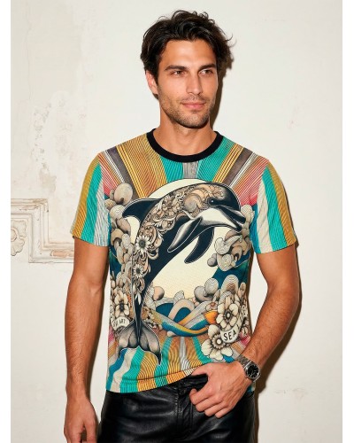 Basic Sealife 9150 - Men's T-shirt | Custo Barcelona