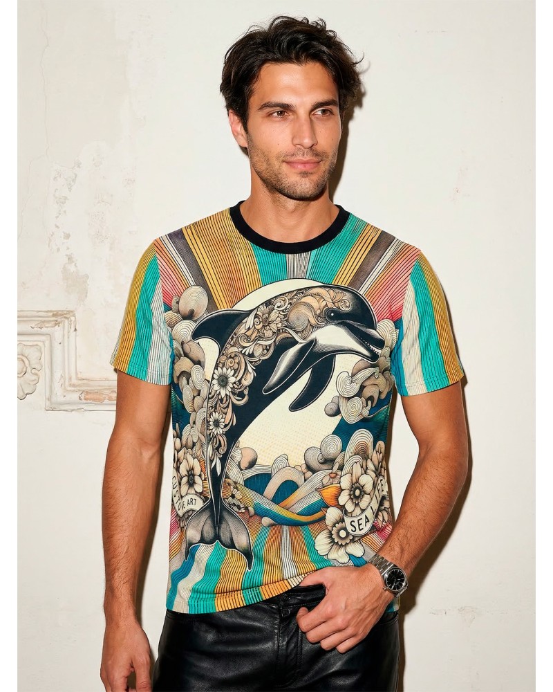 T-shirt Basic Sealife 9150 by Custo Barcelona