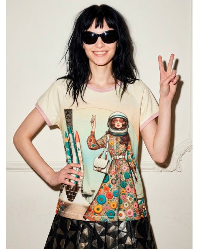 Lea Far Beyond | Short Sleeve | Custo Barcelona